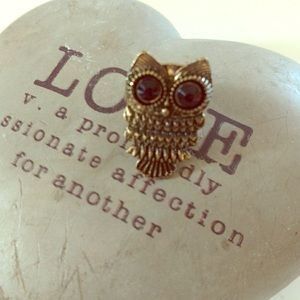 Owl adjustable ring